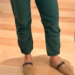 Nili Lotan Dark Green Cargo Pants
